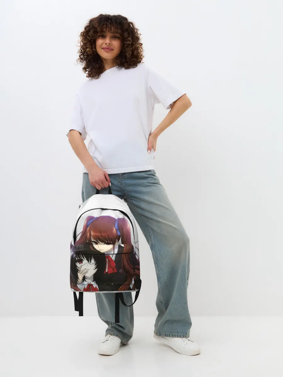 Рюкзак джинсовый / мисаки мэй и идзуми акадзава