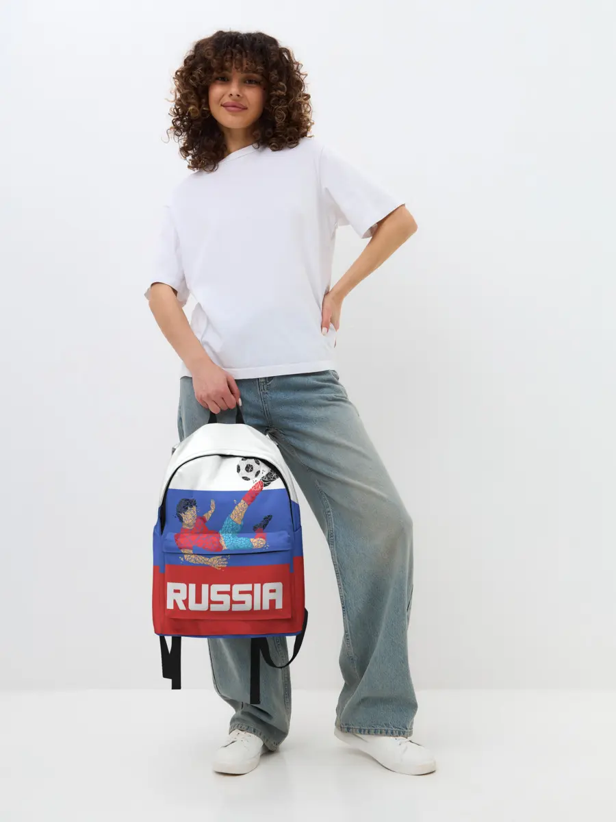 Рюкзак джинсовый / Футбол Россия