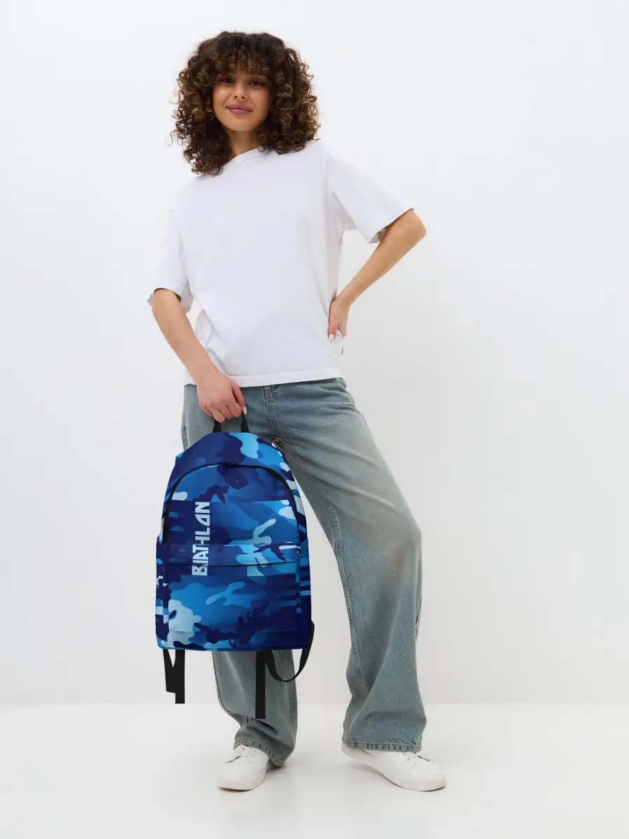 Рюкзак джинсовый / BIATHLON