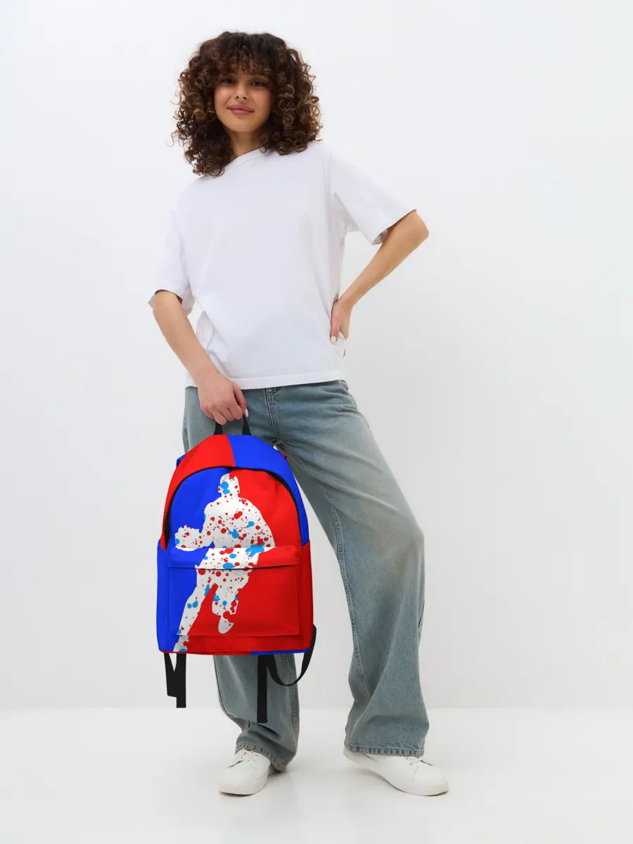 Рюкзак джинсовый / Форма баскетболиста