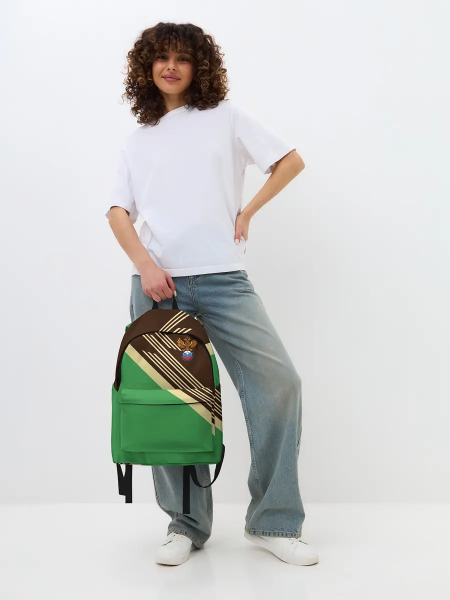 Рюкзак джинсовый / КОМАНДА РОССИИ.