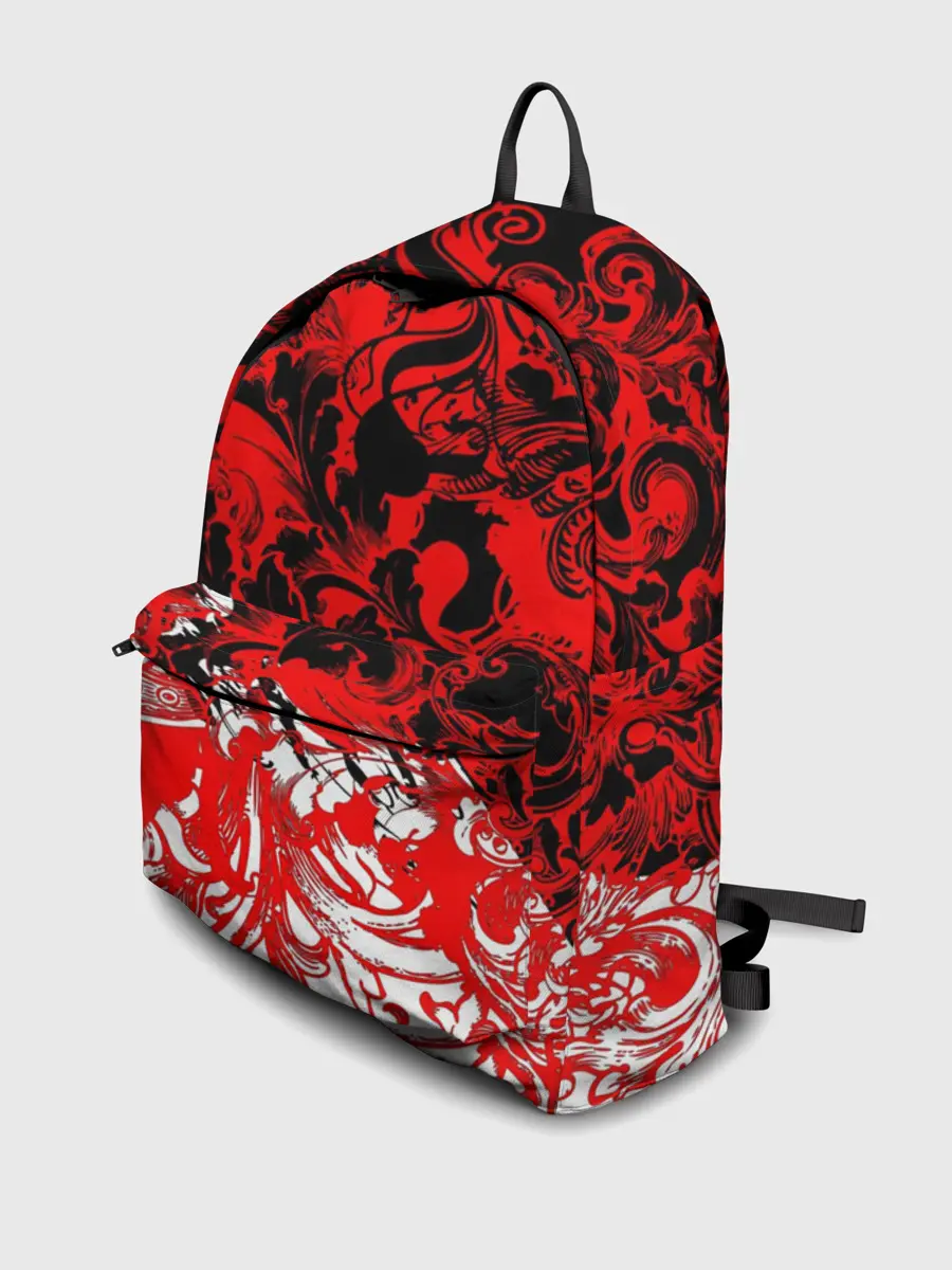 Рюкзак джинсовый / Абстрактные узоры 3