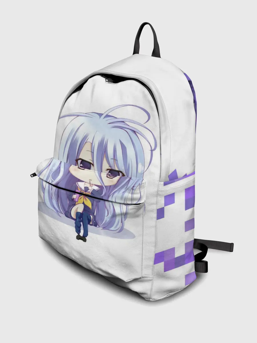 Рюкзак джинсовый / Аниме пикселы