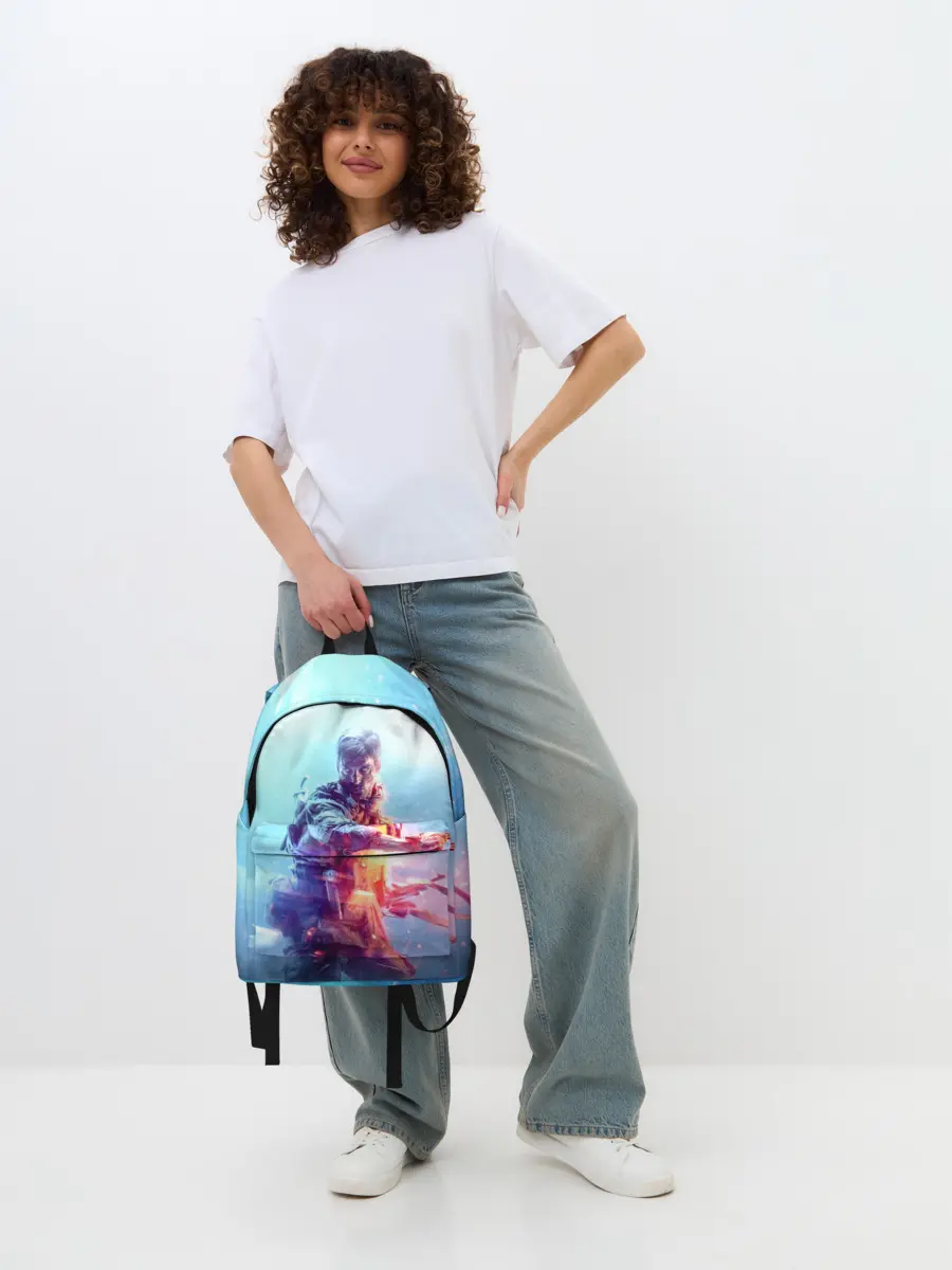 Рюкзак джинсовый / Battlefield 5 Man