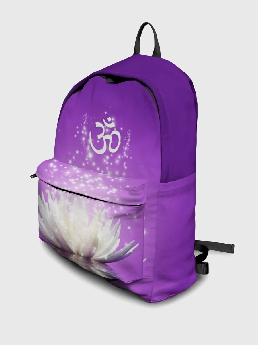 Рюкзак джинсовый / Лотос просветления