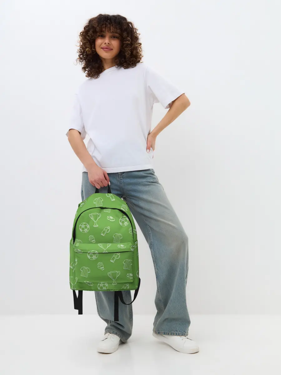 Рюкзак джинсовый / Футбол