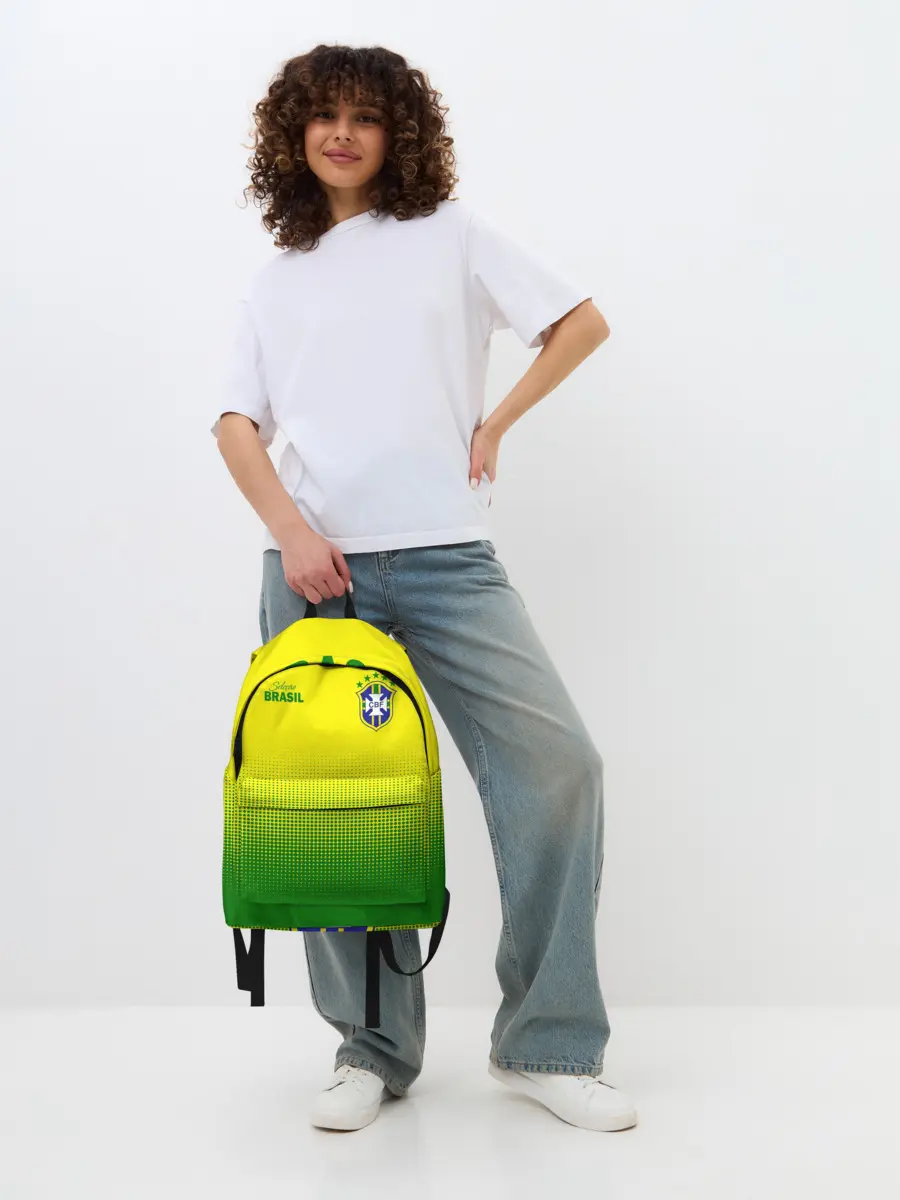Рюкзак джинсовый / Сборная Бразилии