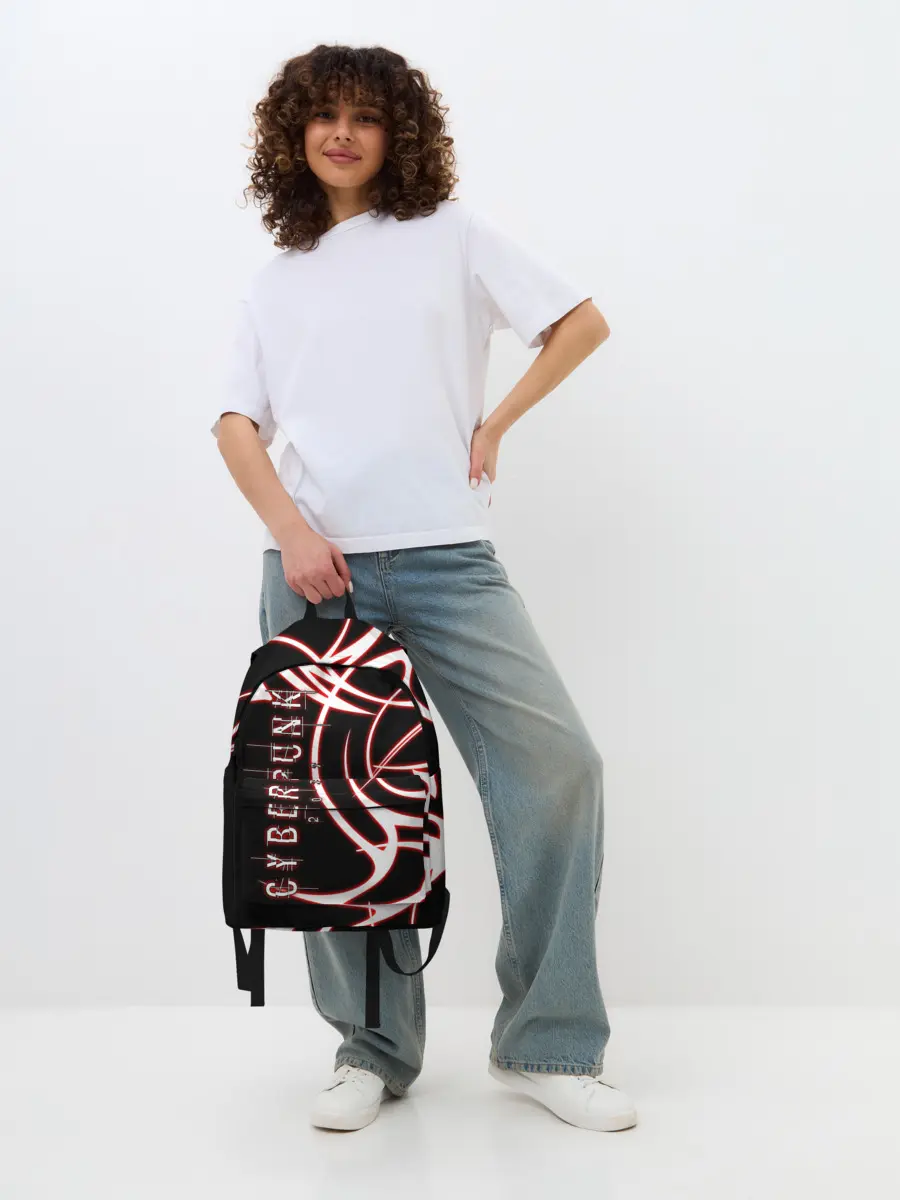 Рюкзак джинсовый / Cyberpunk 2077