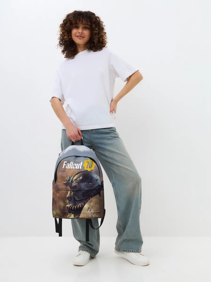 Рюкзак джинсовый / Fallout 76