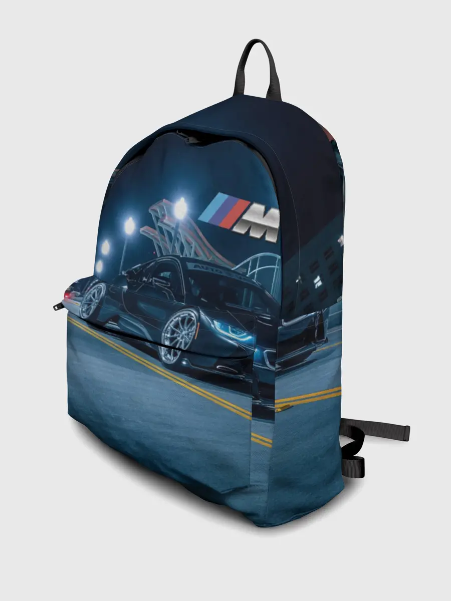 Рюкзак джинсовый / BMW.