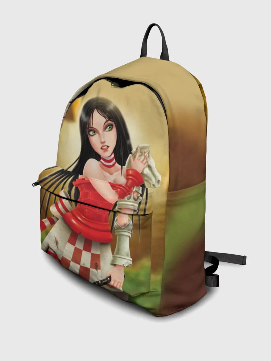 Рюкзак джинсовый / Алиса: безумие возвращается