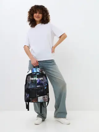 Рюкзак джинсовый / DETROIT BECOME HUMAN