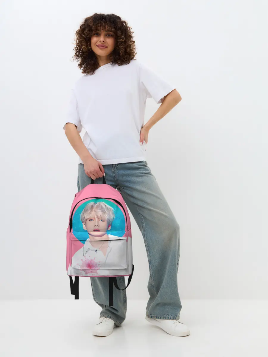 Рюкзак джинсовый / V