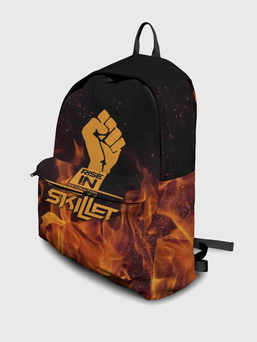 Рюкзак джинсовый / Rise in revolution - Skillet
