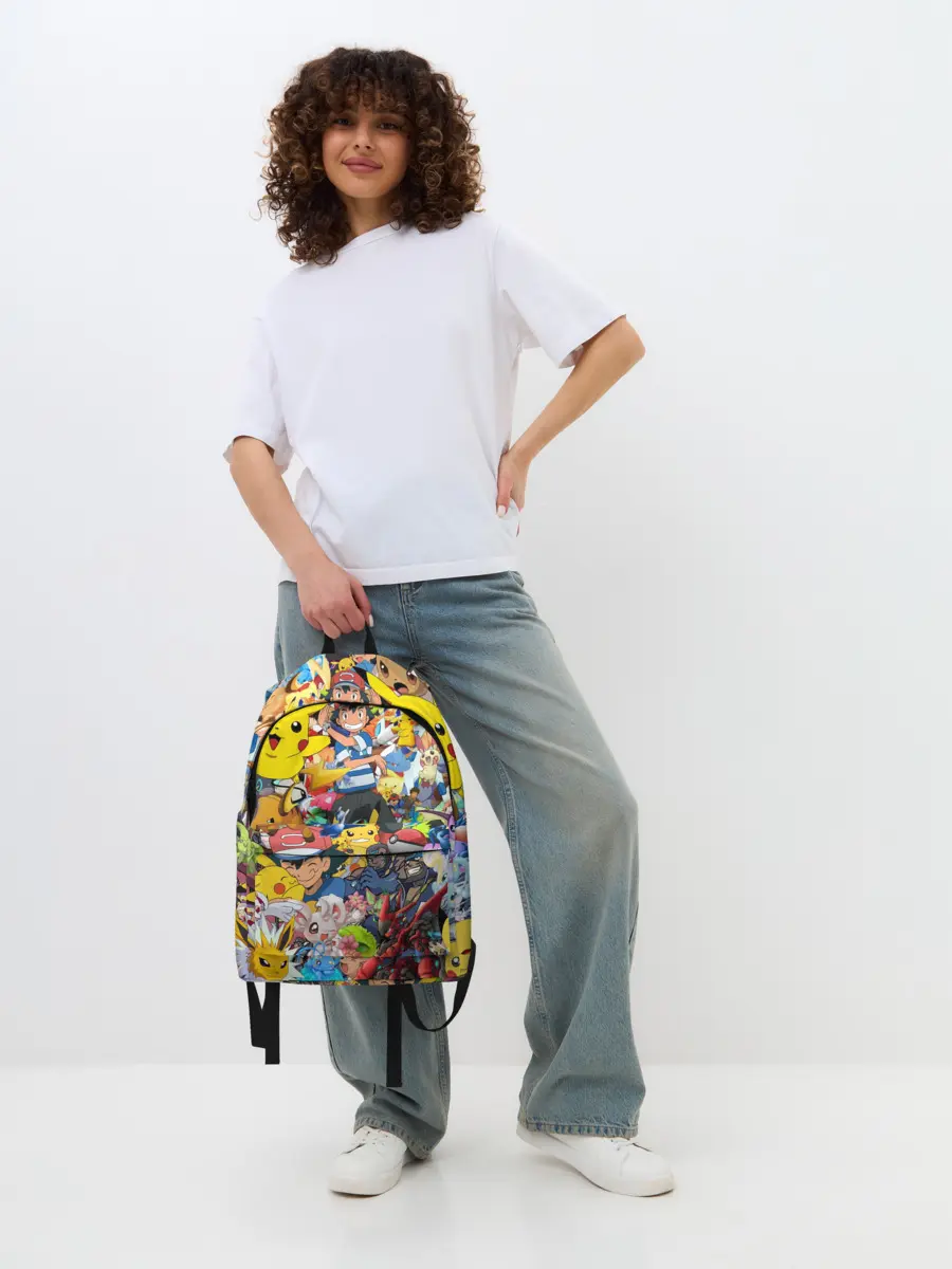 Рюкзак джинсовый / Pokemon