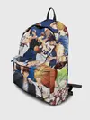 Рюкзак джинсовый / Kuroko no Basket паттерн