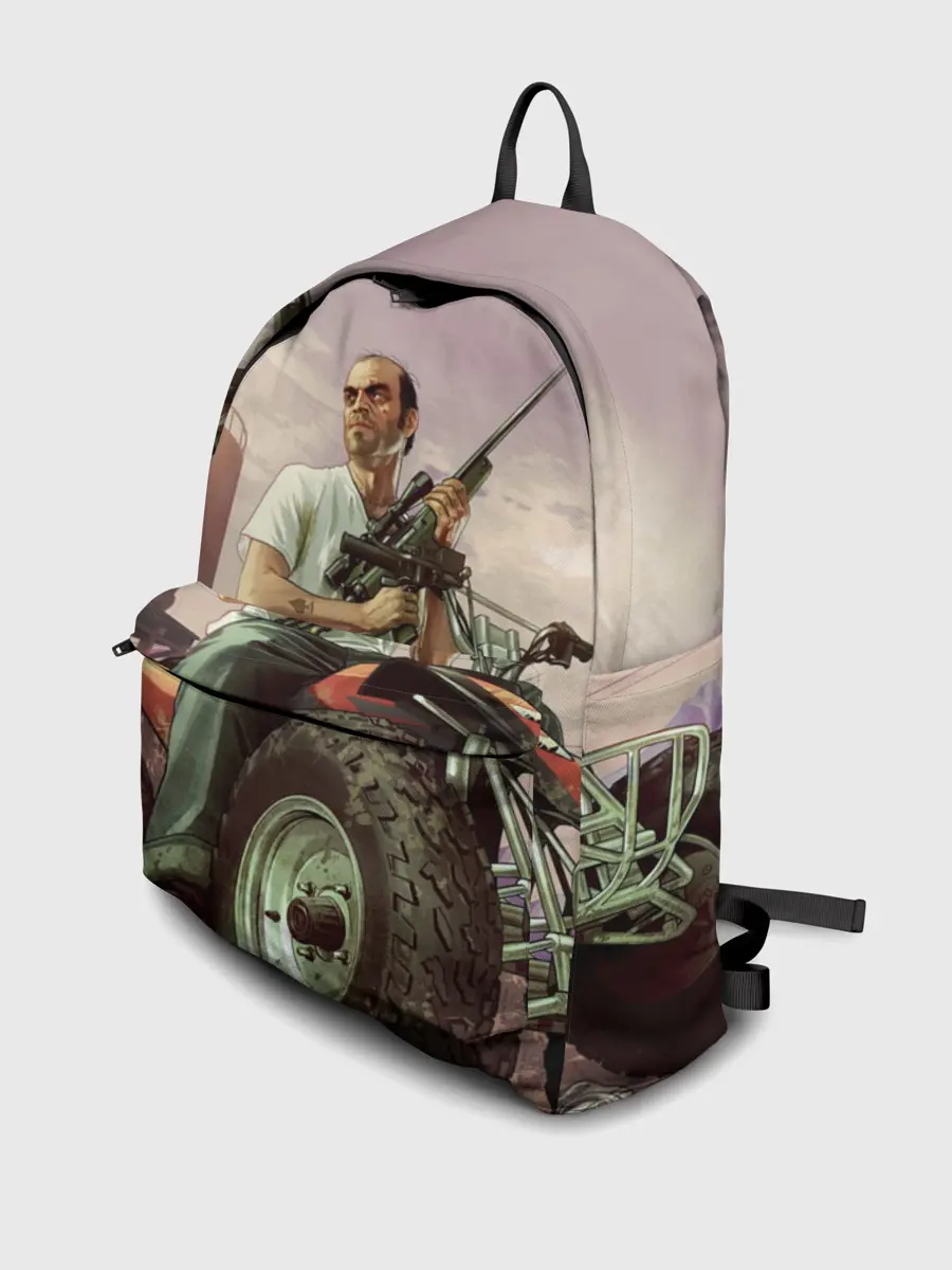 Рюкзак джинсовый / Grand Theft Auto