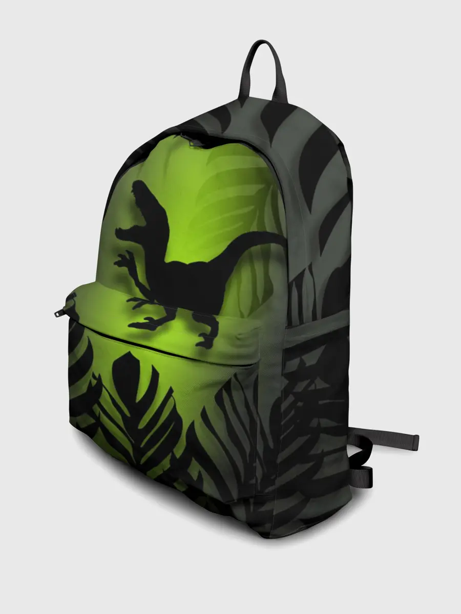 Рюкзак джинсовый / Велоцераптор