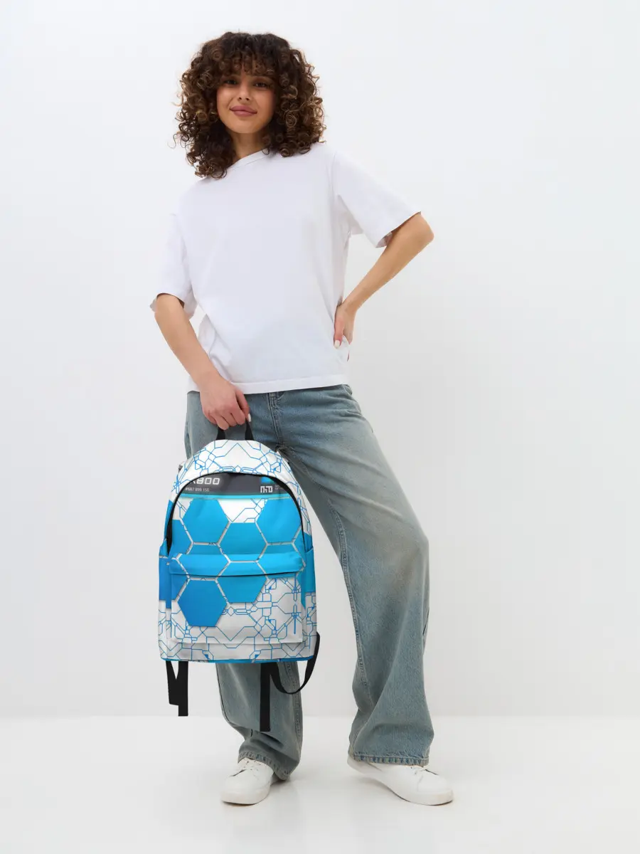 Рюкзак джинсовый / Detroit: become human RK800