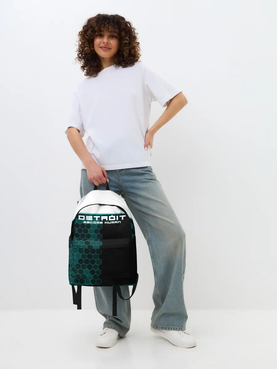 Рюкзак джинсовый / Detroit become human