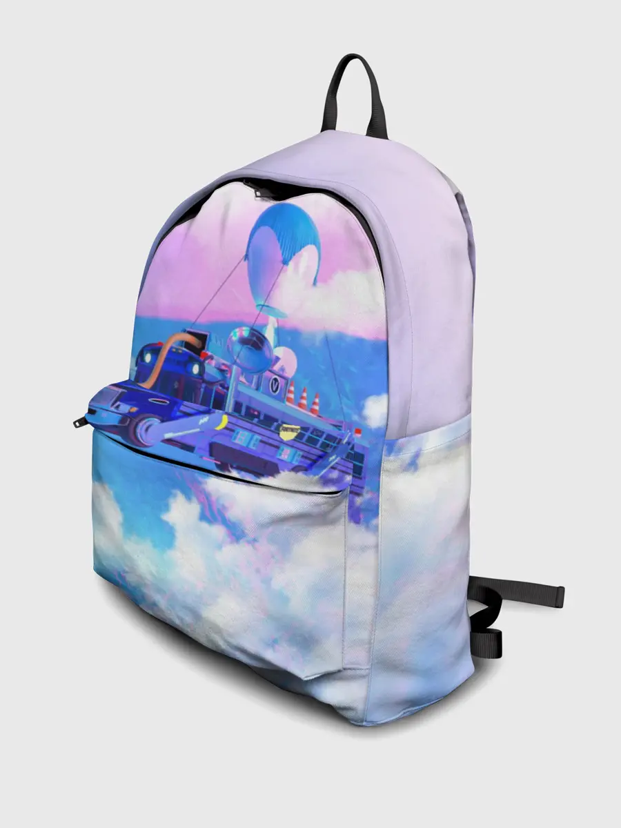Рюкзак джинсовый / Fortnite Bus