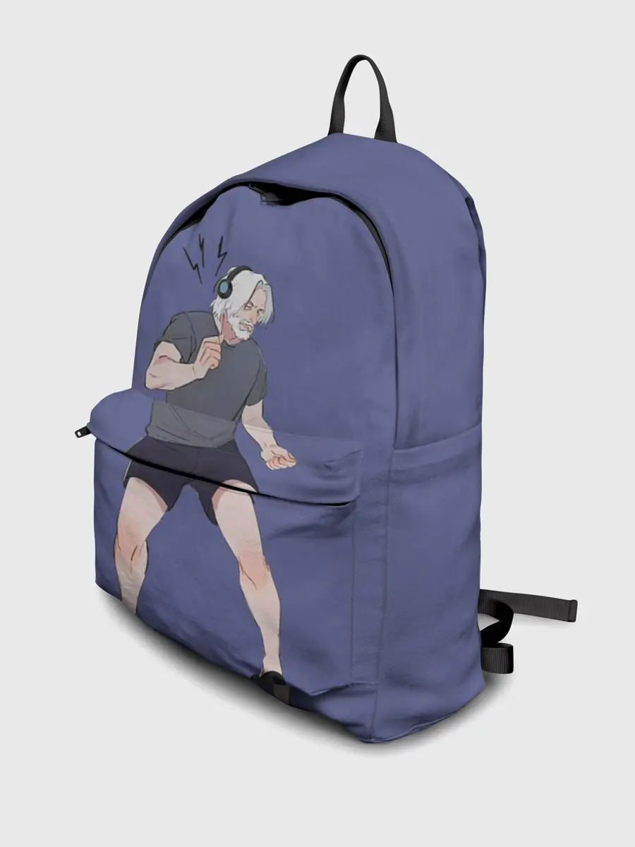 Рюкзак джинсовый / Хэнк танцует