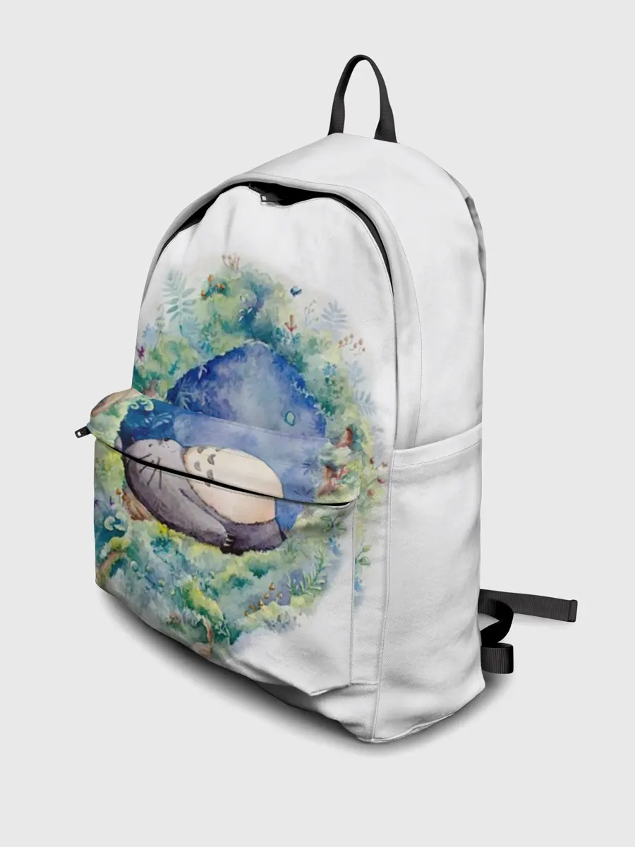 Рюкзак джинсовый / Тоторо спит