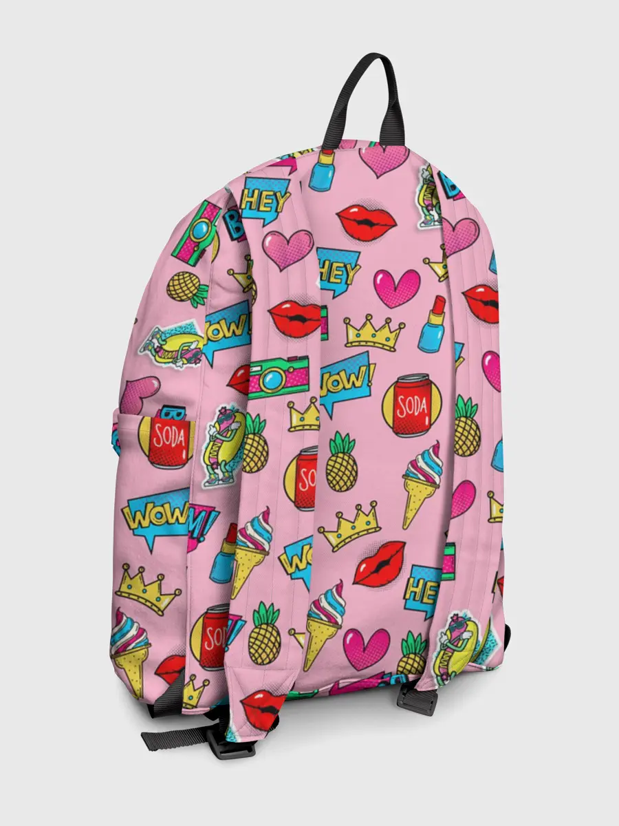 Рюкзак джинсовый / Pop Art