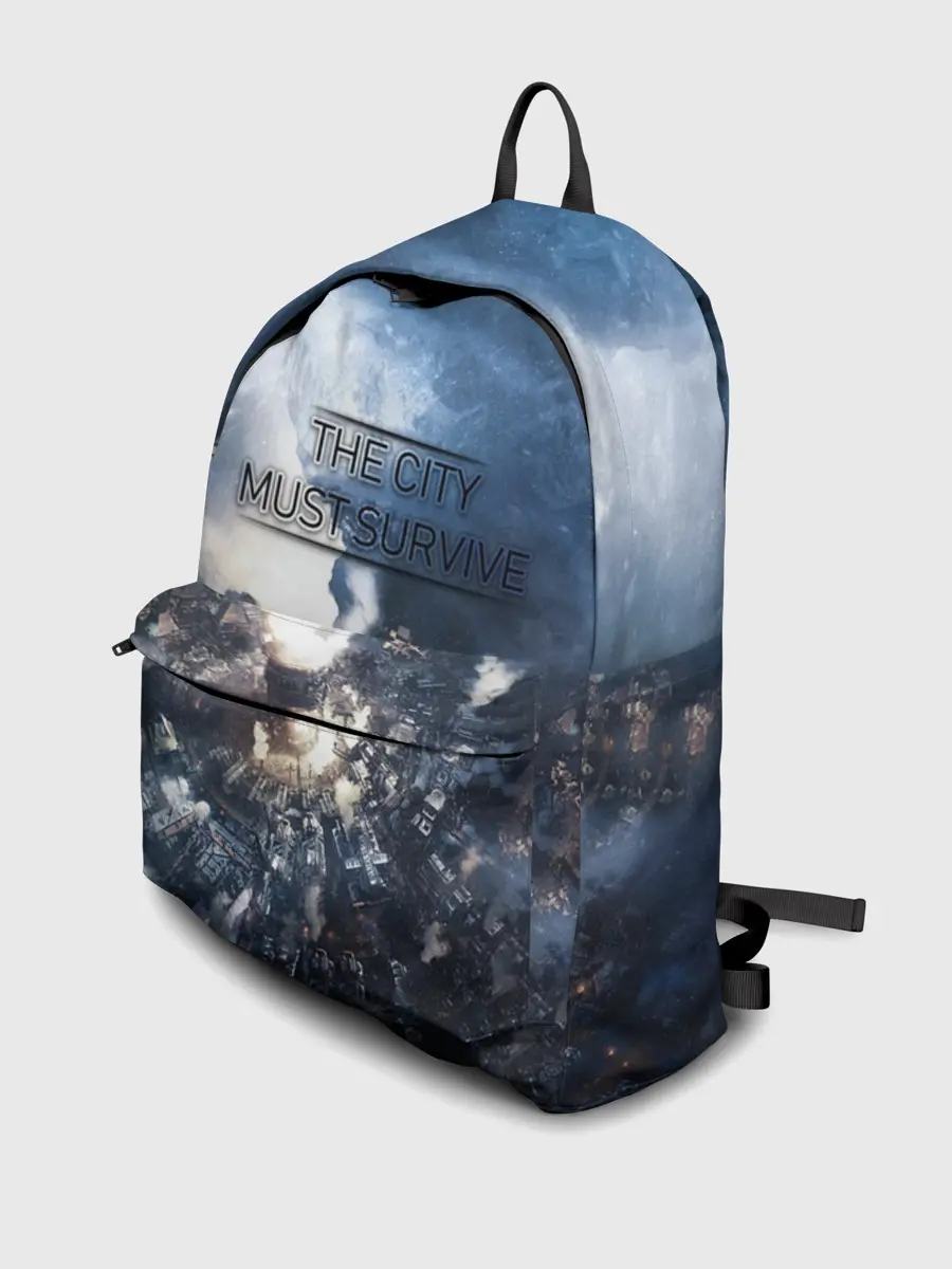 Рюкзак джинсовый / Фростпанк