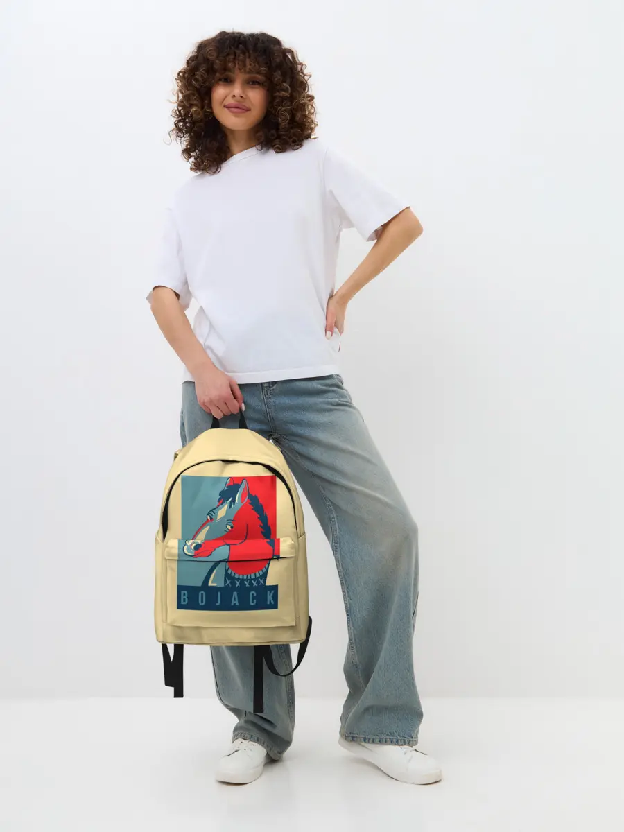 Рюкзак джинсовый / Конь БоДжек #2