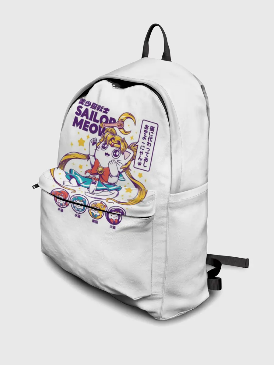 Рюкзак джинсовый / Sailor Meow