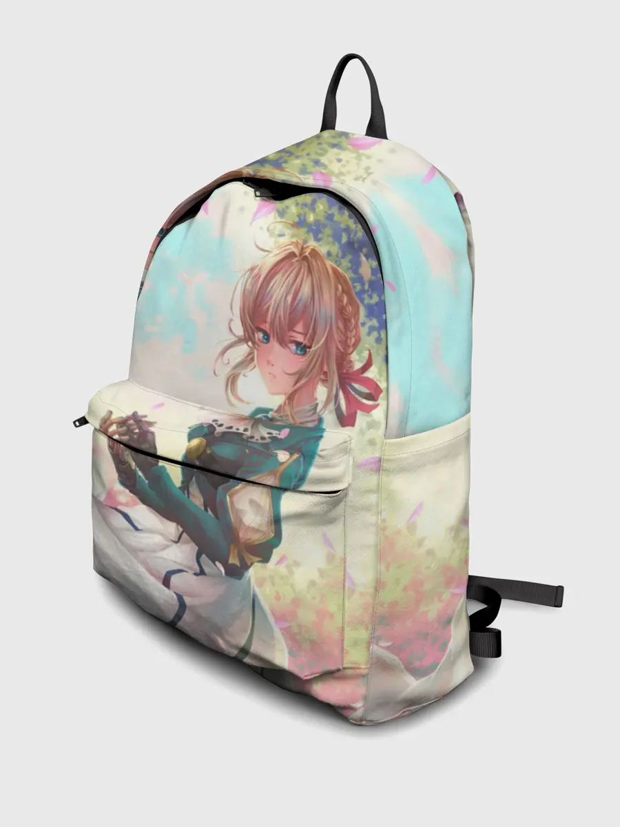 Рюкзак джинсовый / Violet Evergarden_8