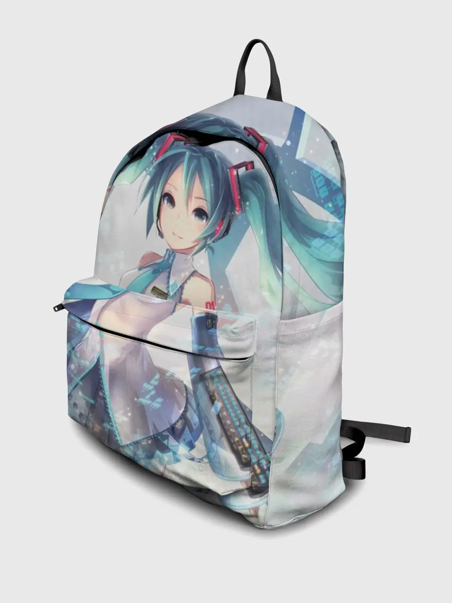 Рюкзак джинсовый / Сияние Мика Хацуне