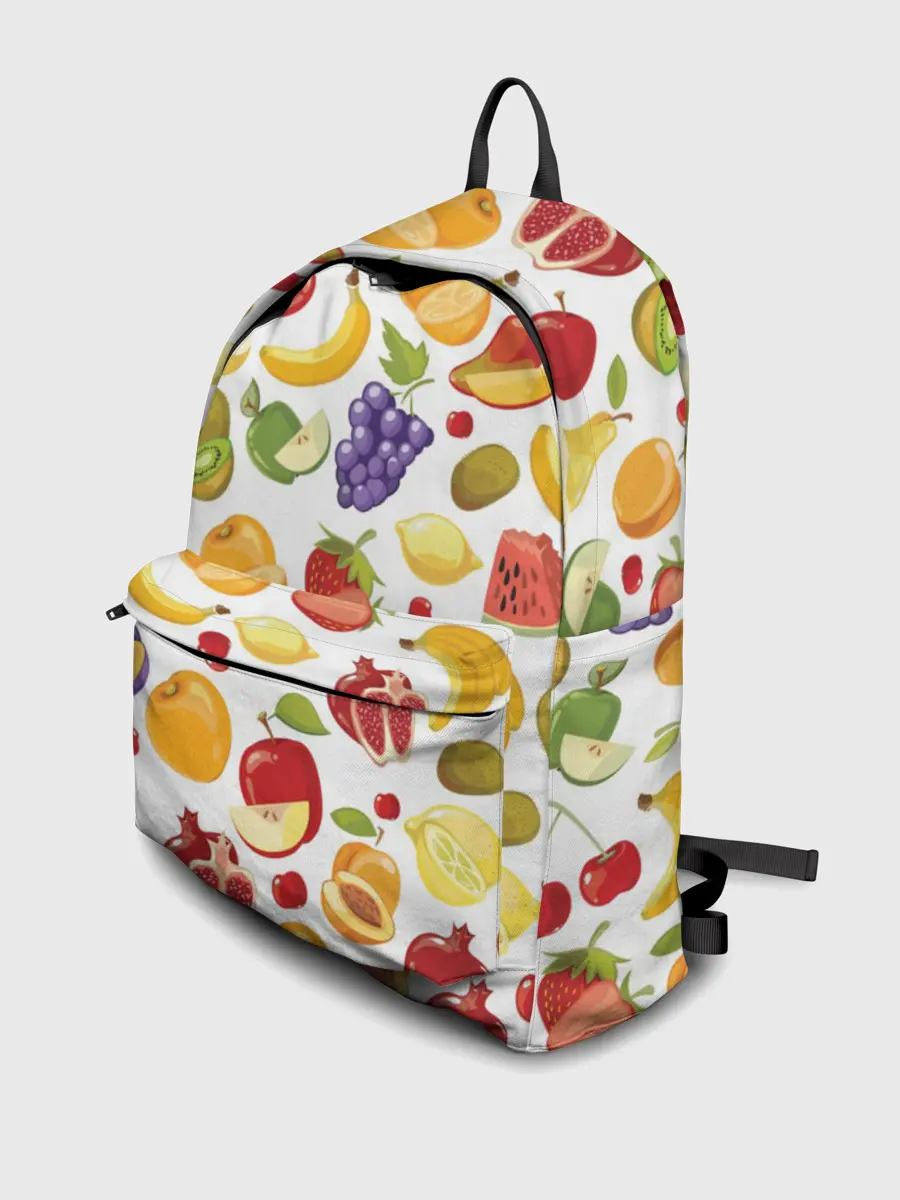 Рюкзак джинсовый / Фрукты