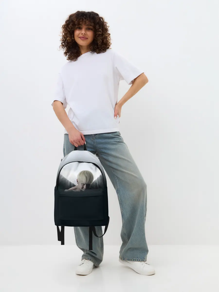 Рюкзак джинсовый / BTS