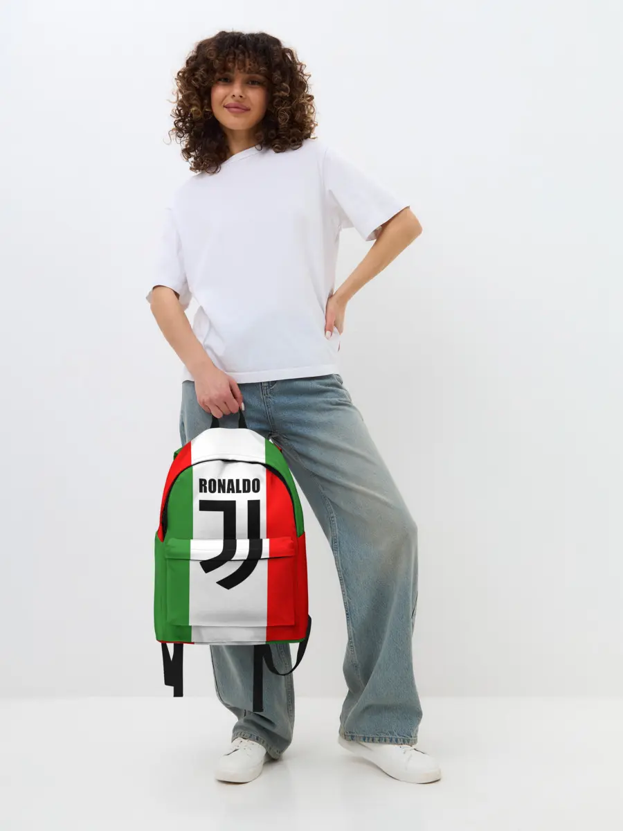Рюкзак джинсовый / Ronaldo Juventus Italy