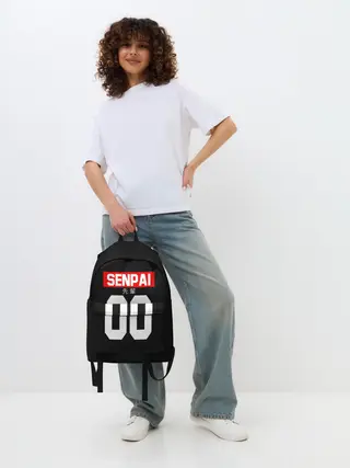 Рюкзак джинсовый / СЕНПАЙ - SENPAI