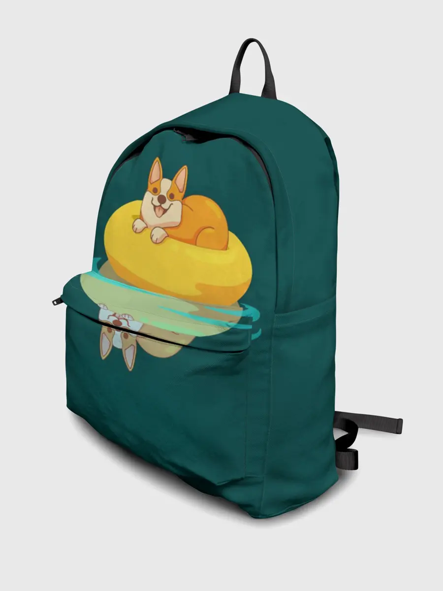 Рюкзак джинсовый / Корги