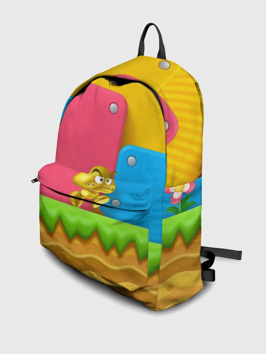 Рюкзак джинсовый / Супер Марио