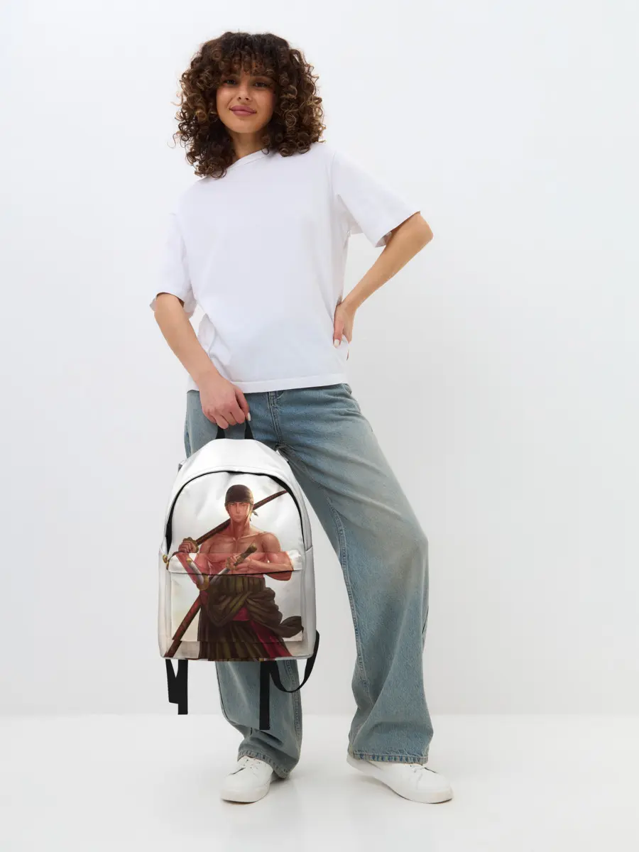 Рюкзак джинсовый / One Piece - Zoro