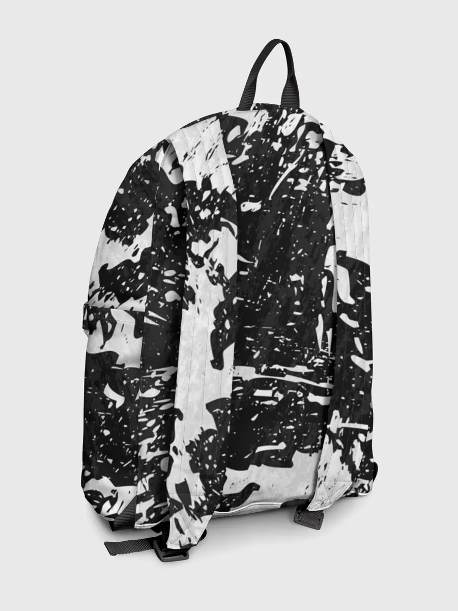 Рюкзак джинсовый / BERSERK лого чб