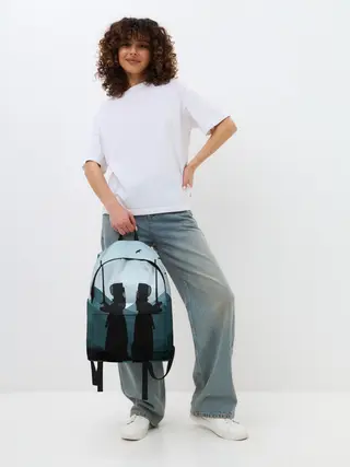 Рюкзак джинсовый / Тренировка кендо