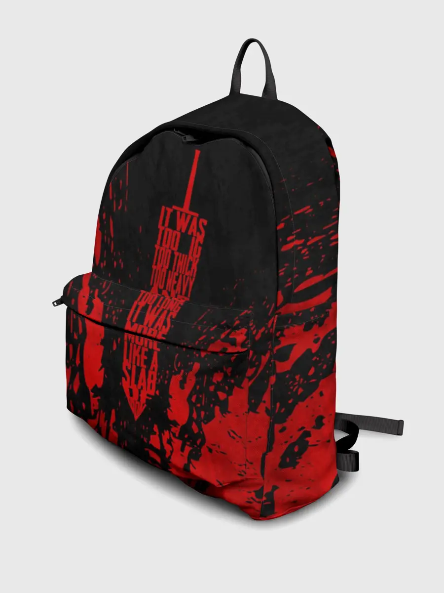 Рюкзак джинсовый / BERSERK sword red