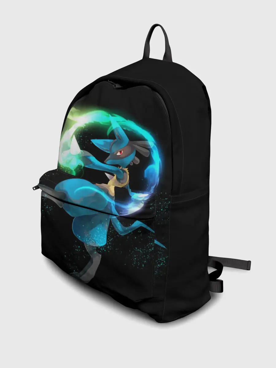 Рюкзак джинсовый / Pokemon art