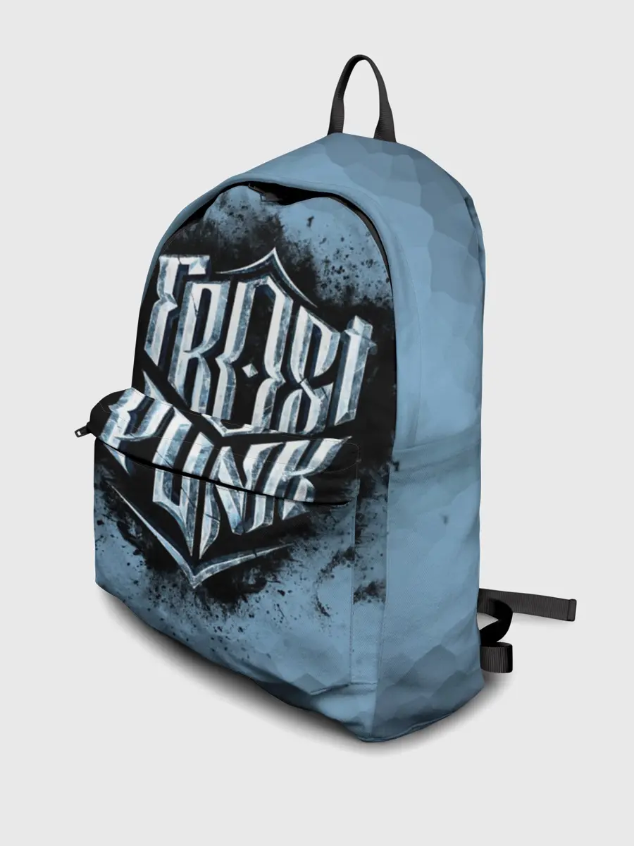 Рюкзак джинсовый / Frostpunk Logo