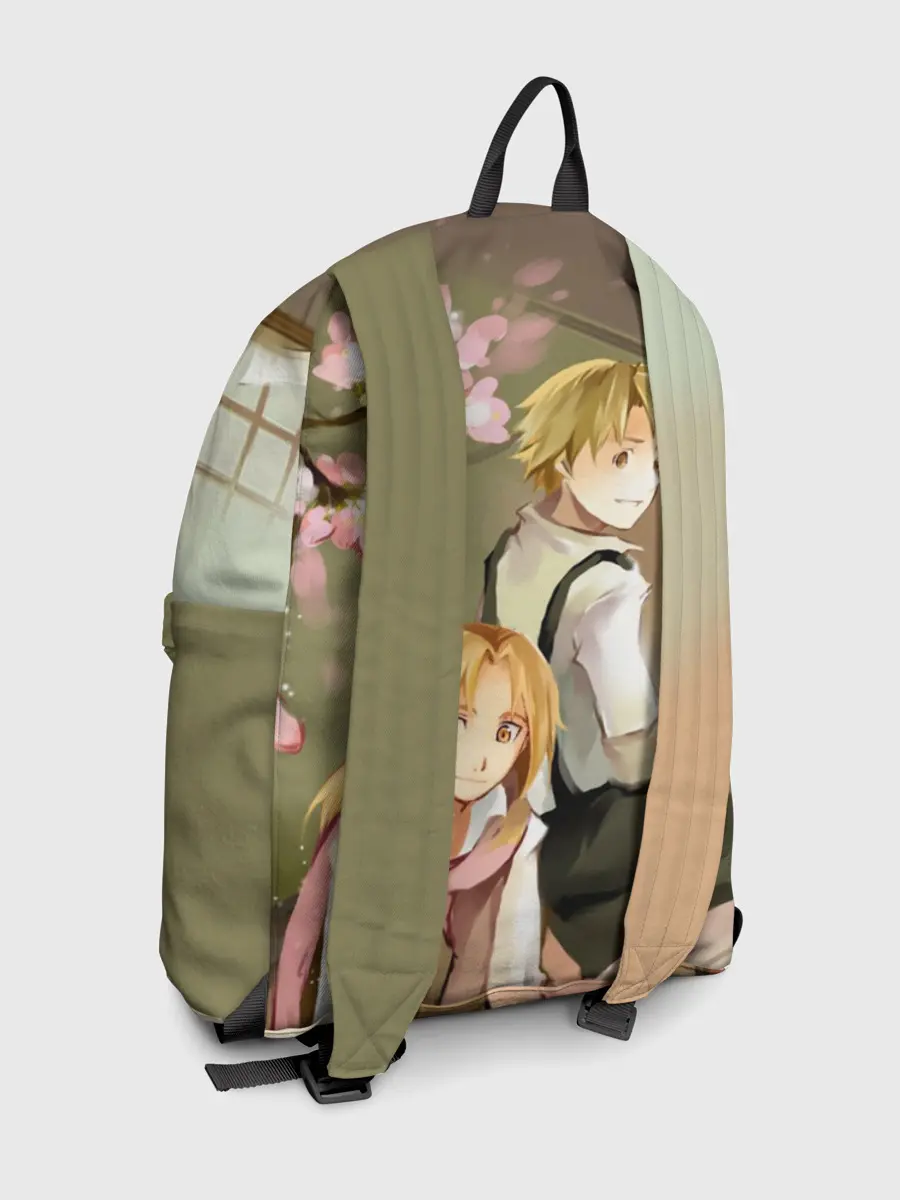 Рюкзак джинсовый / Стальной алхимик