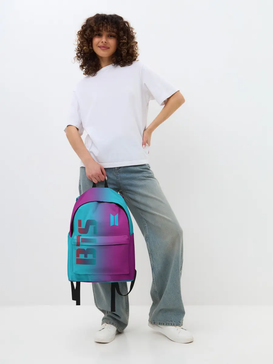 Рюкзак джинсовый / BANGTAN BOYS