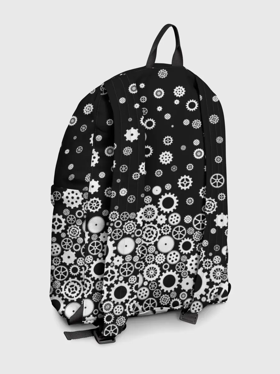 Рюкзак джинсовый / Шестеренки