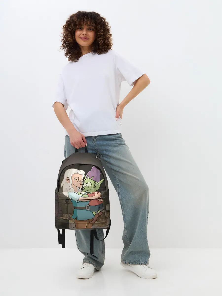 Рюкзак джинсовый / Обнимашки