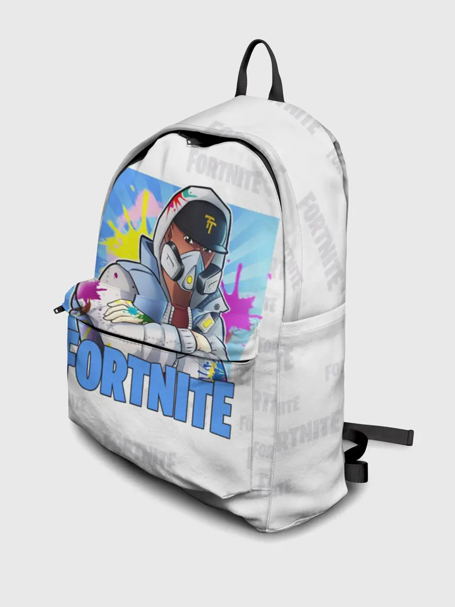 Рюкзак джинсовый / Fortnite Fan Art